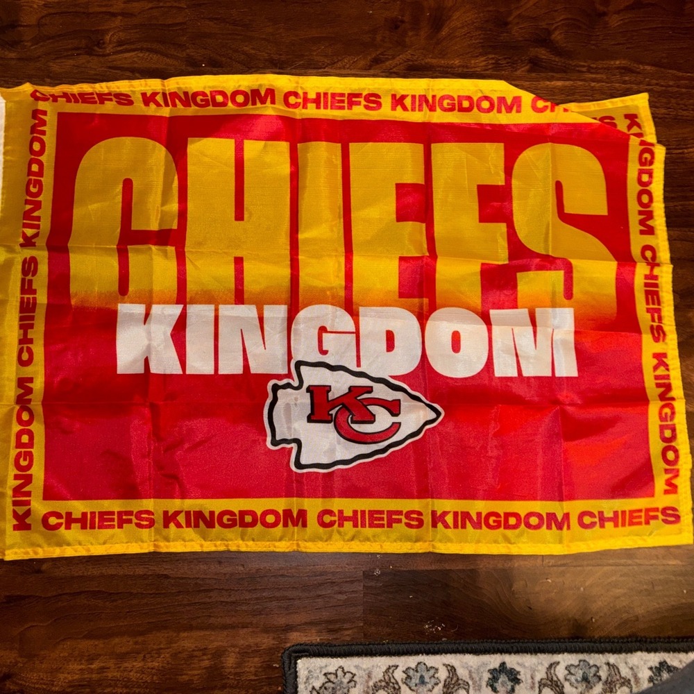 Kansas City Chiefs 2022 Red Friday Flag Collectors Series #9 Kingdom McDonalds